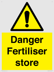 Danger Fertiliser store